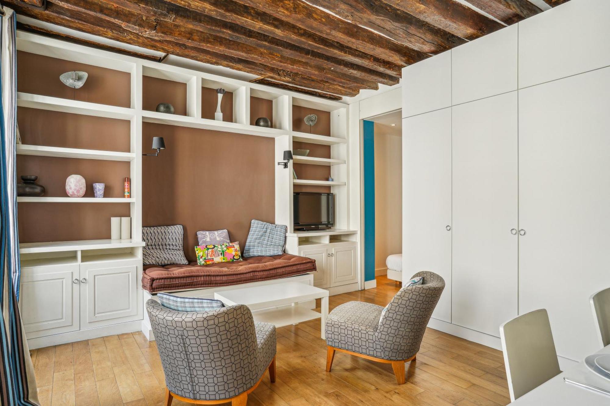 Superb 1br 2p - Coeur Du Marais Appartamento Parigi
