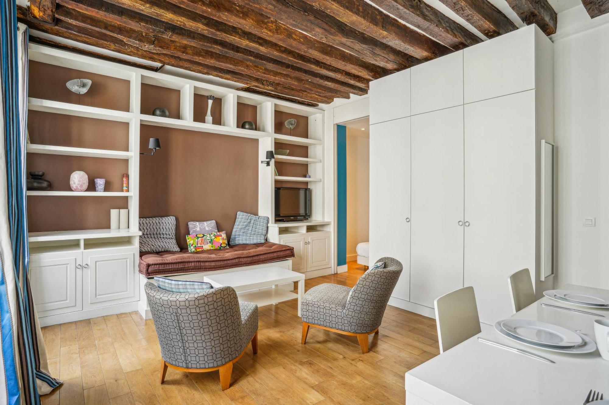 Superb 1br 2p - Coeur Du Marais Appartamento Parigi